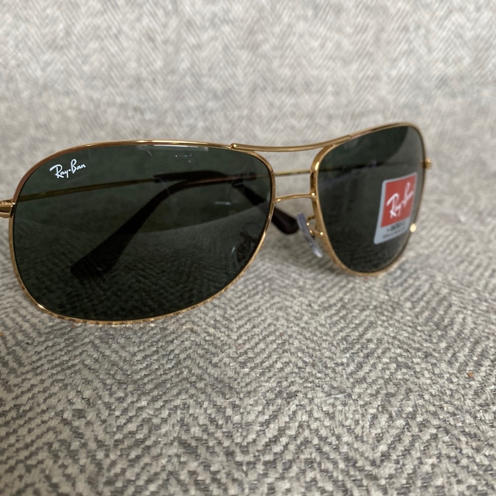 Authentic Ray-Ban Sunglasses RB 3267 001/71 64/13 125 3N